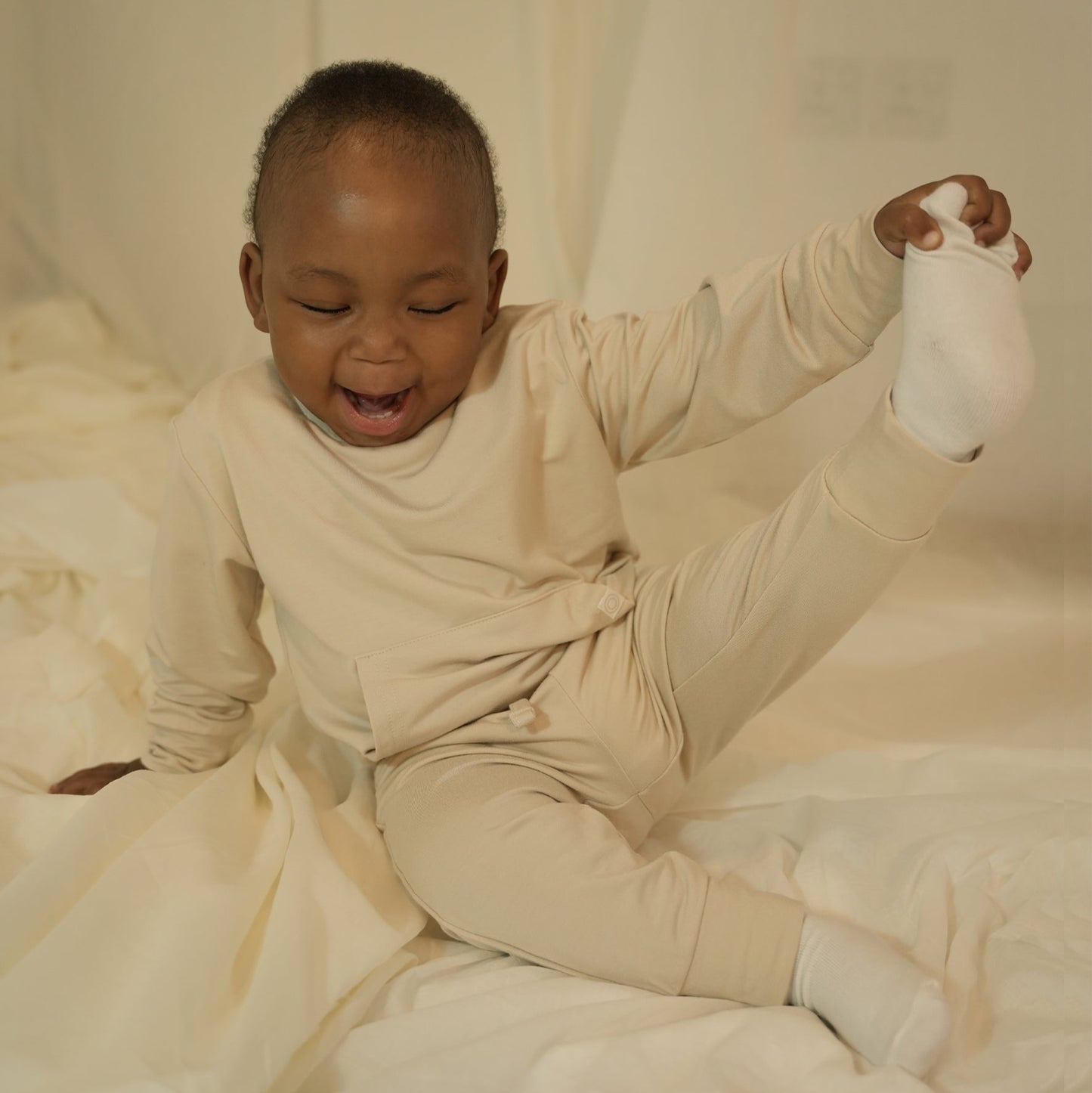 Cloud Dream Kids Jogger - BEIGE