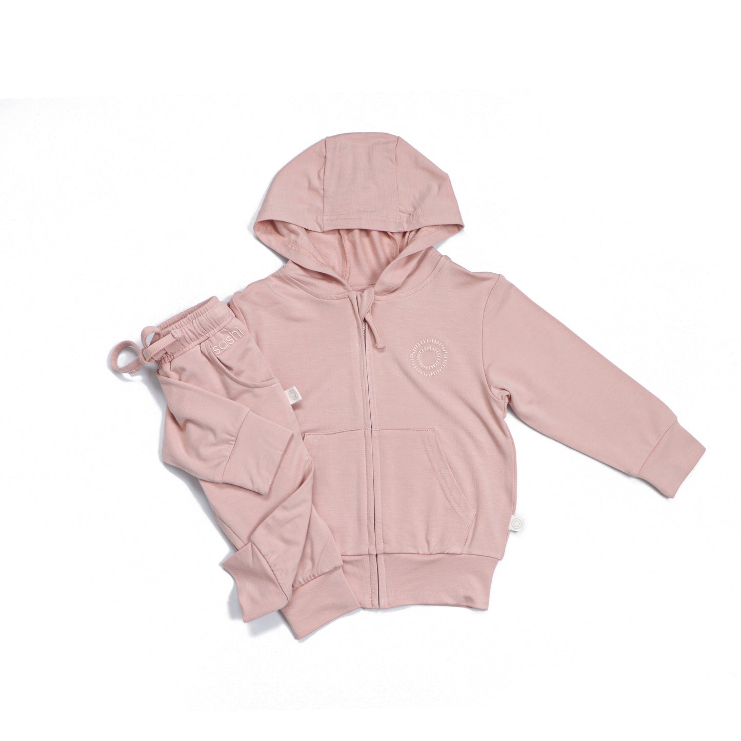 Cloud Dream Kids Zip-up Jacket - PINK