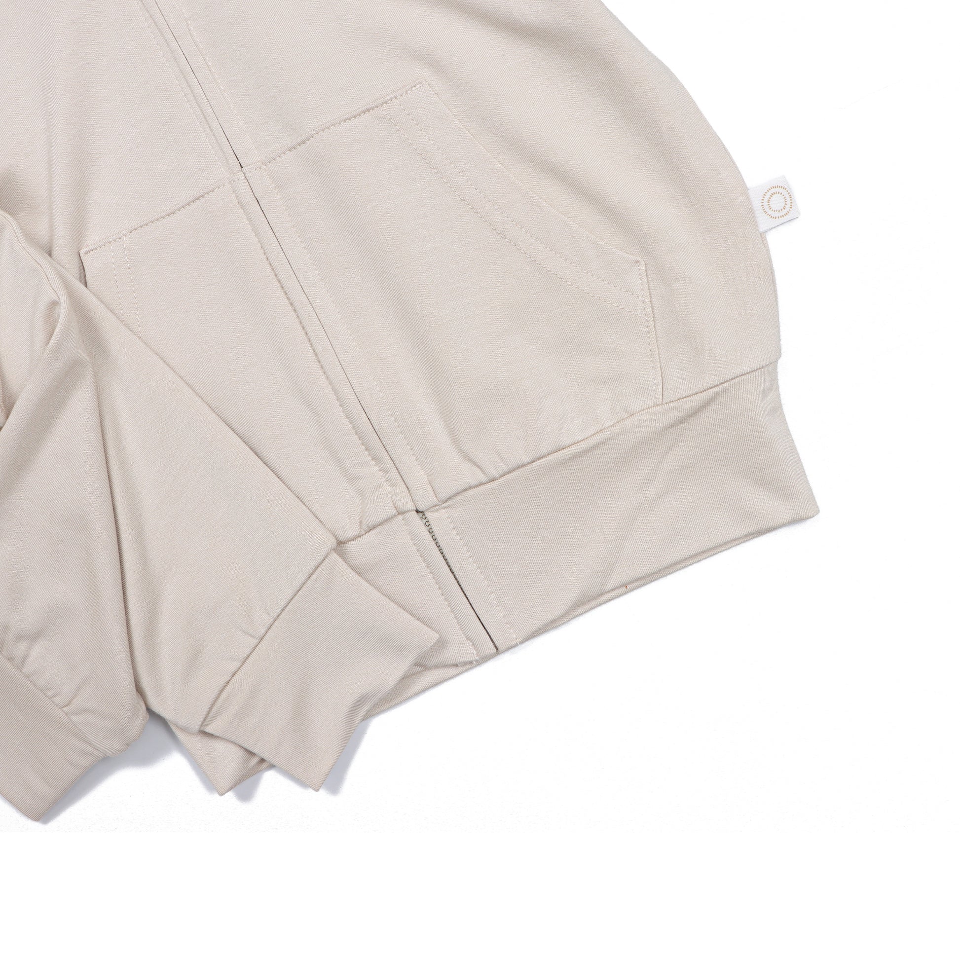 Cloud Dream Kids Zip-up Jacket - BEIGE