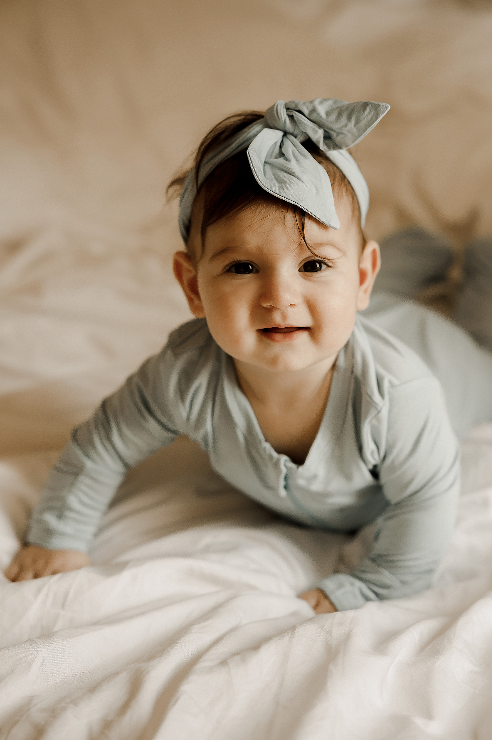 Baby bow headband