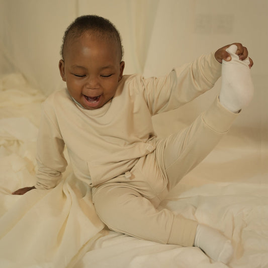 Cloud Dream Kids Jogger - BEIGE