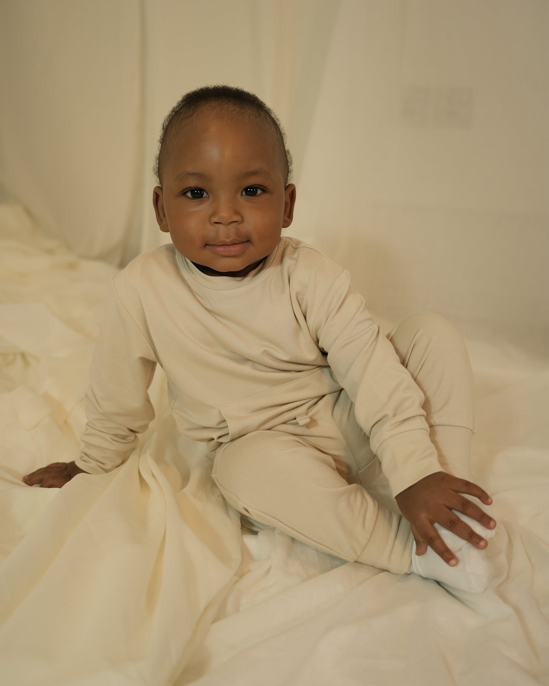 Cloud Dream Kids Sweater - BEIGE