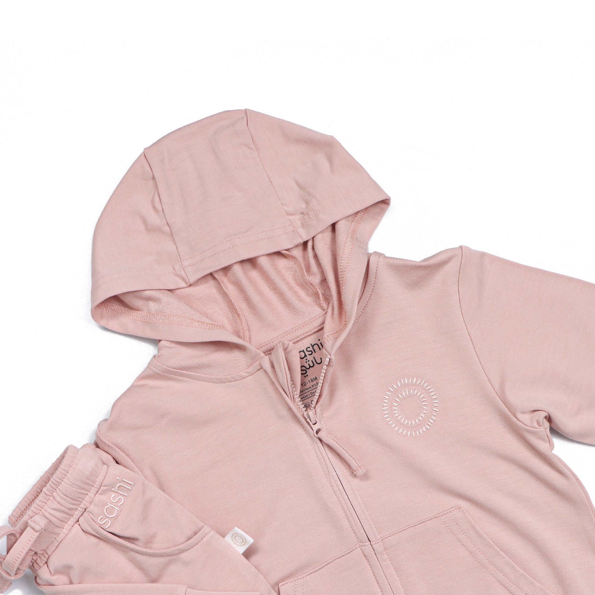 Cloud Dream Kids Zip-up Jacket - PINK