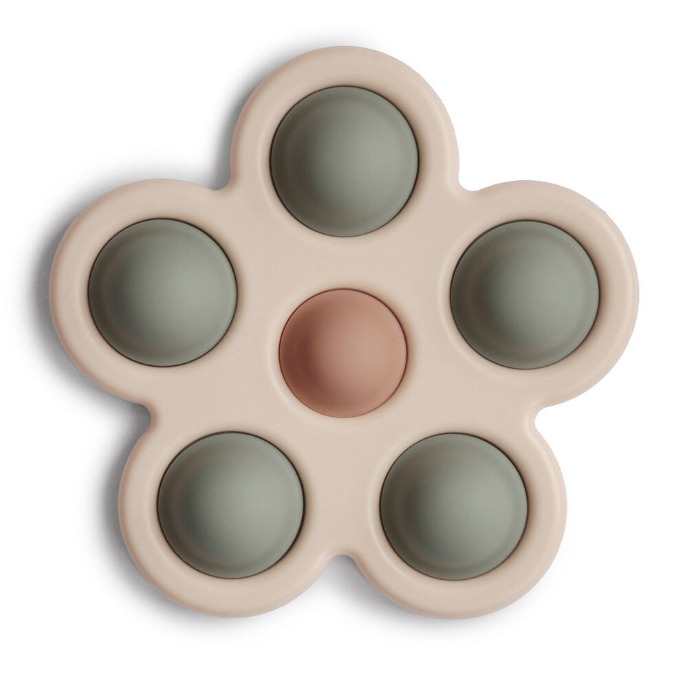 Flower push toy - Dried Thyme/Natural/Shifting Sand