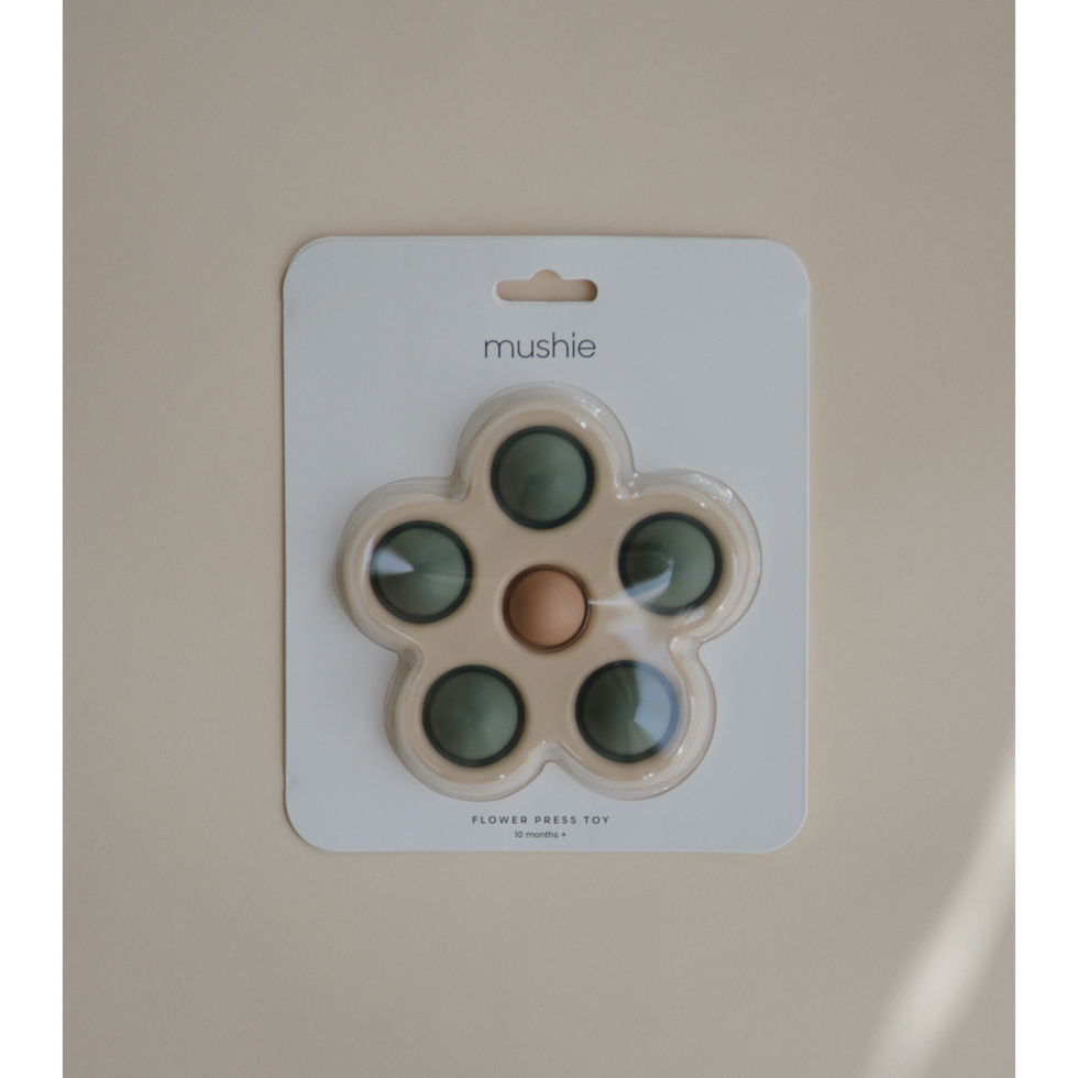 Flower push toy - Dried Thyme/Natural/Shifting Sand