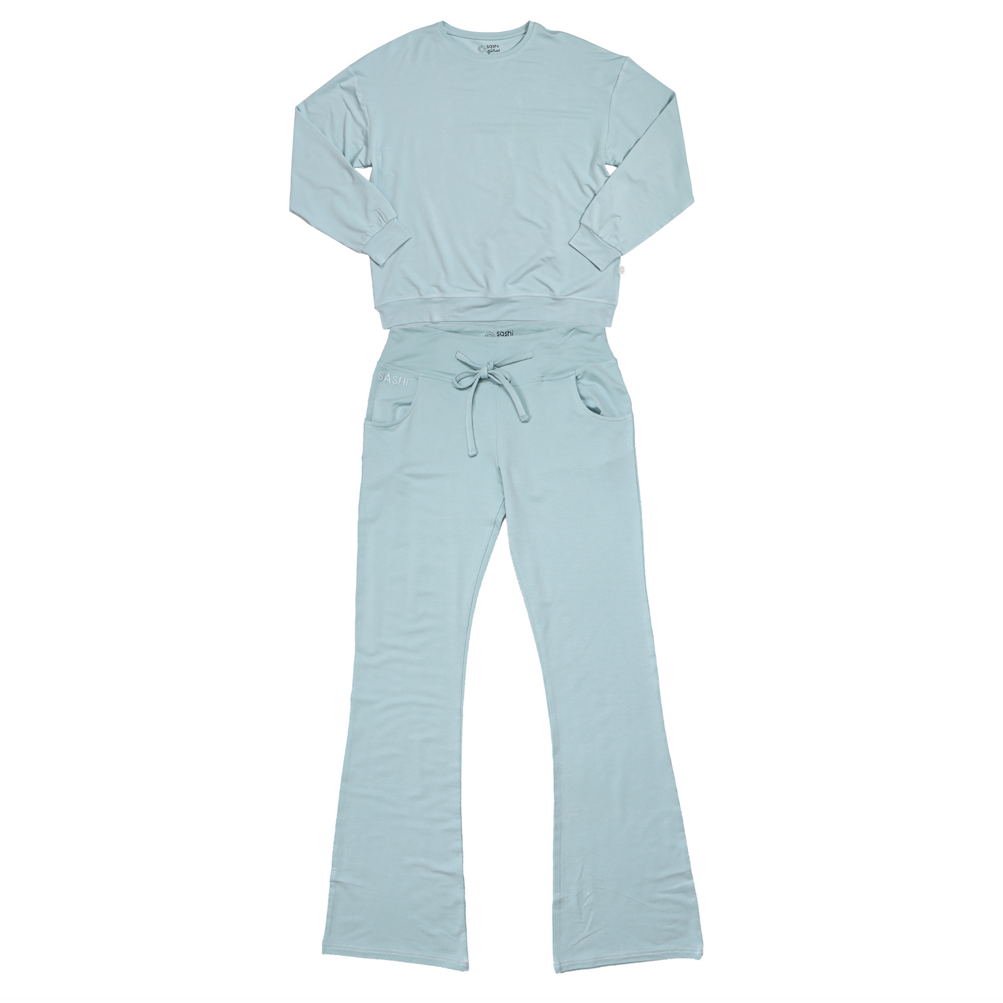 Cloud Dream Women Sweater & Pants set (BLUE)