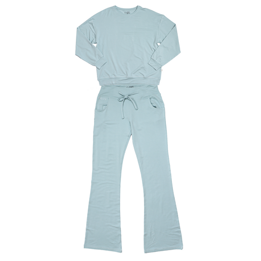 Cloud Dream Women Sweater & Pants set (BLUE)