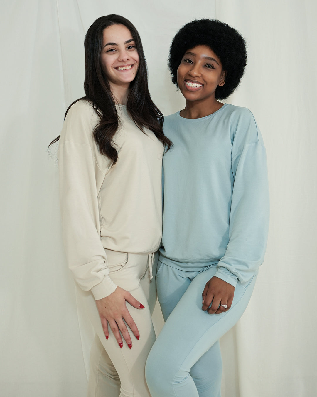 Cloud Dream Women Sweater & Pants set (BLUE)