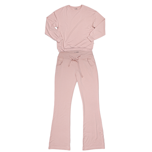 Cloud Dream Women Sweater & Pants set (PINK)